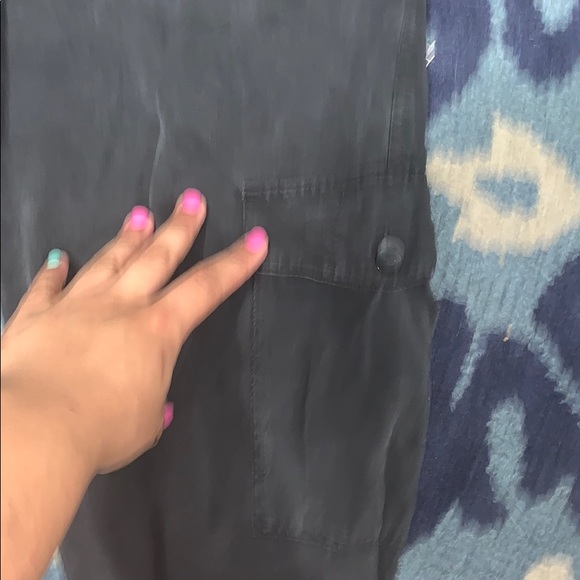 Black cargo joggers - Picture 2 of 3